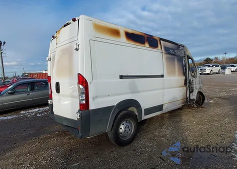 2014 Ram Promaster 2500 High Roof из США, поврежденный, VIN 3C6TRVDGXEE115945